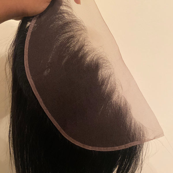 Brown lace frontal